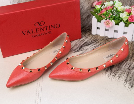 Valentino Shallow mouth flat shoes Women--088